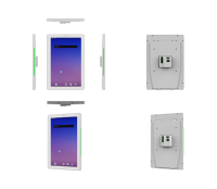 Tableta Android 8,1/11,0 con montaje de lector NFC frontal Tableta Android Interpad GSM de 10,1 pulgadas con cámara de enfoque automático y Puerto USB