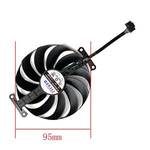 สินค้าใหม่ FDC10U12D9-C CF1010U12D T129215SU 6PIN 95มม. แฟน RTX3060 Phoenix GPU สินค้าราคาถูกสำหรับการ์ดจอ Asus RTX 3050 <span class=keywords><strong>3060</strong></span> Phoenix - Product Image 4
