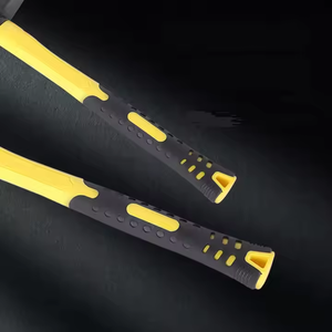 Martillo de Acero al Carbono de Grado Industrial de Alta Calidad, Forjado, con Mango Recto, Cara Cuadrada, Mango de Fibra de Vidrio, para Uso de Maquinistas, OEM - Product Image 3