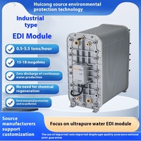 WELLEXCELL Module de membrane EDI à eau ultra-pure IP-LXM45Z de 5 tonnes Composants PLC 220V Tension Garantie 1 an directement des États-Unis