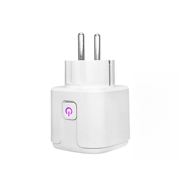 Tuya Smart Plug ZigBee EU 16A/20A Smart Socket Power Monitor Timing Voice Control Works Alexa Google Home Alice Made Plastic