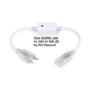 Cavo raddrizzatore di tensione per striscia LED RGB 220V AC IP65 impermeabile - Product Image 2