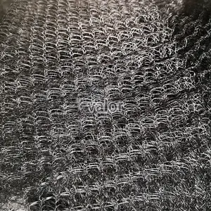 Stainless Steel 304 316 Knitting Wire Mesh Metal Knitted Wire Mesh Gas-liquid Filter Mesh