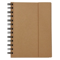Cahier à spirale à couverture en carton avec fermeture magnétique avec papier ligné NB018 Cadeaux promotionnels Keebo Sticker Notebook