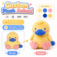 Peluches personnalisées à faible MOQ : Créez vos propres jouets en peluche, y compris des animaux en peluche mignons (personnages de jeux, ornithoryphes)