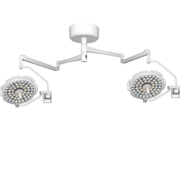 Lampe d'opération chirurgicale vétérinaire LED 700/500 Source d'alimentation électrique sans ombre Equipement médical Plastique Métal pour vétérinaire