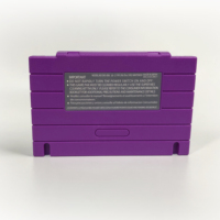 Nouvelle cartouche Super SNES 120 en 1, version américaine NTSC, coque de console de jeu classique avec jeux vidéo anglais
