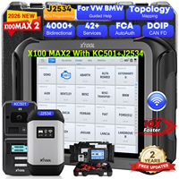 Envío desde Australia a la UE, XTOOL X100 MAX2 J2534, Herramienta de Programación de ECU, Programador de Llaves de Auto, Escáner de Diagnóstico OBD2, Codificador de ECU, Más de 45 Funciones de Reinicio