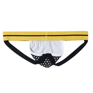 JOCKMAIL Tanga para Hombre con Estampado de Estrellas Pequeñas y Lindas, Transpirable, Teñido en la Prenda, Clásico, a la Moda, de Talle Bajo, Ropa Interior de Algodón - Product Image 3