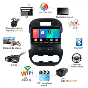 Autoradio 2DIN pour Ford Ranger XLT 2011-2016, lecteur multimédia, 4G CarPlay, WIFI, <span class=keywords><strong>GPS</strong></span>, navigation, Android Auto, Mirror Link, AUX - Product Image 6