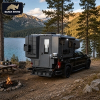 Camper tout-terrain pour pick-up, en aluminium, léger, pour Toyota Hilux, Ford Ranger, Amarok