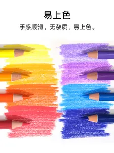 Fabrika doğrudan profesyonel yağ renkli kalemler sanat seti