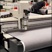 Machine automatique de découpe de tapis de voiture Coupeur numérique Machine de fabrication de feuilles de pvc Machine de découpe numérique