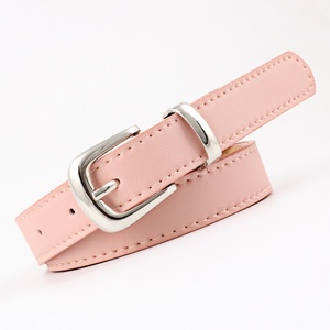Nouvelle ceinture décontractée pour femme, style européen et américain, avec boucle ardillon en alliage, multicolore, 2,4 cm x 105 cm, marque Jessi, en stock - Product Image 6
