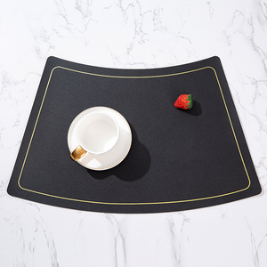 Phnom Penh Waterproof Heat Resistant Leather Insulated Eco-Friendly Dining Table <b>Mat</b> for Hotel Western Food Use - Product Image 6