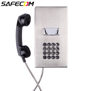 Téléphone VoIP robuste et anti-vandalisme Safecom avec combiné pour prisons, fabricant de téléphones VoIP pour établissements correctionnels - Product Image 3