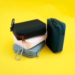 Portable Minimalist <b>Waterproof</b> <b>Silicone</b> Wallets & Pet Travel Bags With Zipper Closure for Men and Women Outdoor Use - Product Image 5