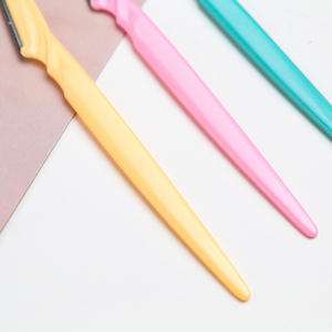 批发一次性化妆工具剃须女性高品质眉毛剃刀修剪器中国制造 - Product Image 3