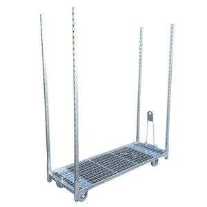 Carro <span class=keywords><strong>de</strong></span> transporte <span class=keywords><strong>de</strong></span> malla <span class=keywords><strong>de</strong></span> alambre <span class=keywords><strong>de</strong></span> acero soldado para granja y plantas, carro <span class=keywords><strong>de</strong></span> invernadero <span class=keywords><strong>de</strong></span> alta resistencia, ajustable, <span class=keywords><strong>de</strong></span> cuatro ruedas, OEM, para viveros hortícolas - Product Image 1