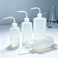 Bouteille en plastique pour lessive, adaptée à l'industrie chimique, aux laboratoires, à l'horticulture, bouteilles d'extrusion en LDPE, bouteilles de nettoyage pour tatouages