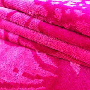Serviette de plage épaisse en coton pur bouclé jacquard de haute qualité, personnalisée, anti-sable, avec logo - Product Image 3