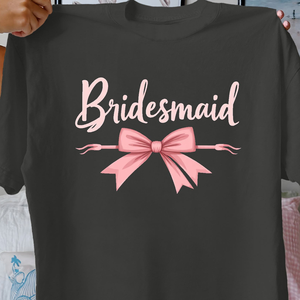 Camiseta de mujer de algodón puro con lazo, ajuste cómodo, de secado rápido y transpirable. - Product Image 1