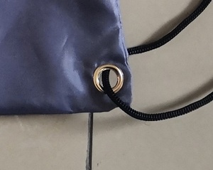 Bông thể thao ánh sáng không thấm nước phòng tập thể dục không dệt nylon khuyến mại Polyester Túi tùy chỉnh dây kéo Ba lô - Product Image 2