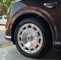Jantes de luxe pour SUV grand format 5x112 5x120 22 24 pouces, finition argent brossé, forgées, pour Rolls-Royce Cullinan Range Rover
