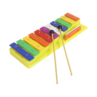 Glockenspiel Xylophone High Quality Professional Child Kid Baby Educational Instrument Colorful Block 5 Scales Durable
