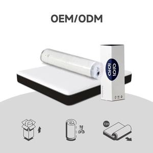 Matelas orthopédique en mousse à mémoire de forme avec gel de massage, confortable, à surface supérieure compacte, roulé et compressé sous vide, fourni directement par l'usine - Product Image 6