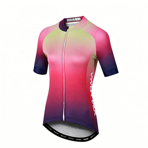 Maillot de Ciclismo al por Mayor con Protección Solar UPF50+ y Tela de Secado Rápido para Ciclistas de Competición en Carretera de Larga Distancia en Primavera - Product Image 1