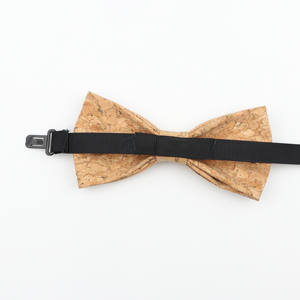 Corbatas de <span class=keywords><strong>corcho</strong></span> de madera para hombre, corbatas de cordoncillo hechas a mano, para boda, fiesta, regalo de madera, novedad - Product Image 6