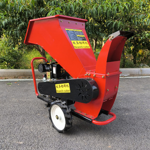 Broyeur de bois diesel 15 CV à alimentation automatique, conception à tambour à disques, pour branches d'arbres, <span class=keywords><strong>bambou</strong></span> et tiges de maïs - Product Image 5