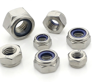 M32 Nuts M5 Hex Nyloc Din985 M4 Zc Nylon Tự Khóa Nhựa Seal Niêm Phong Rn10 Chèn M8 Vàng M7 Tự Khóa M3.5 Khóa Nut - Product Image 5