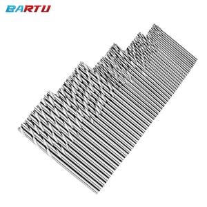 Forets micro HSS revêtus de titane de haute précision Bartu pour le métal |   Jeu de forets hélicoïdaux de 1,0 à 3,0 mm, fabricant OEM - Product Image 5