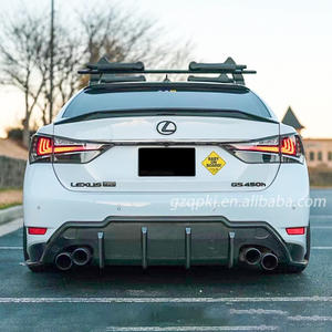 La versione TOMS è la fibra di carbonio di scarico del labbro del paraurti nel kit carrozzeria lexus GS250/2012 dal 2018 al 300/350 - Product Image 4