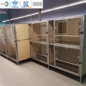 Rifugio per animali allevamento canile Dog Run Walk-in Kennel Shanghai Factory casse per cani di grossa taglia