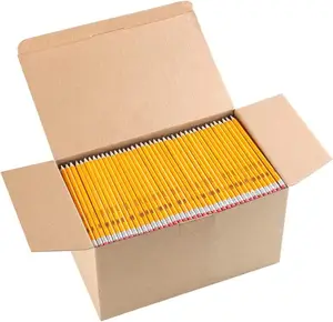 Tìm kiếm bút chì vỏ gỗ #2 HB, màu vàng, được mài trước, gói số lượng lớn, bút chì 1000