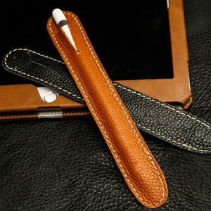 Leather pen case, minimalist business style, pen and ballpoint pen storage <b>bag</b>, source manufacturer. - Product Image 1