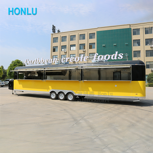 11m dài thực phẩm Trailer với nhà bếp cho Hoa Kỳ 36ft thực phẩm xe tải nhà hàng di động thực phẩm Xe tải cho doanh số bán hàng - Product Image 4