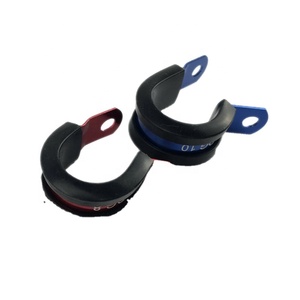 Professional Cheap Price Car Tuning Parts Rubber Cushioned P Type <strong>Clips</strong> Fixing Hose <strong>Clamps</strong> - Product Image 3