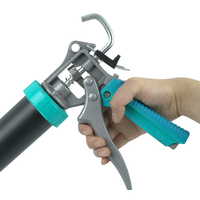 Pistola selladora de aplicación de pegamento precisa y suave Pistola selladora de silicona de flujo ajustable fácil de usar