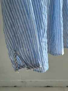 <span class=keywords><strong>Camicia</strong></span> Oversize Stile Coreano Semplice <span class=keywords><strong>a</strong></span> Maniche Lunghe <span class=keywords><strong>a</strong></span> <span class=keywords><strong>Righe</strong></span> Blu <span class=keywords><strong>e</strong></span> Bianche per <span class=keywords><strong>Donna</strong></span> - Product Image 6