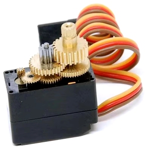 Servomoteur numérique ES08MDII 13g étanche avec engrenages, utilisé pour les accessoires de voiture RC, <span class=keywords><strong>hélicoptère</strong></span>, bateau, <span class=keywords><strong>avion</strong></span> FXB - Product Image 1