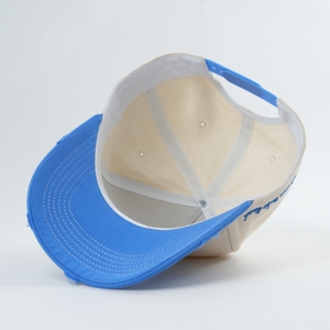 Casquette de baseball structurée à 5 panneaux avec logo brodé personnalisé de qualité supérieure, visière incurvée, pour sports de plein air - Product Image 6