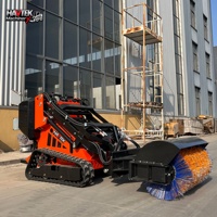 Chargeuses compactes sur chenilles de la marque HAVTEK disponibles en stock. Ces chargeuses compactes nouvellement améliorées sont des modèles très demandés.
