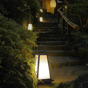 Lámpara de Viento Japonesa para Restaurante de <span class=keywords><strong>Sushi</strong></span>, Lámpara de Suelo para Jardín Exterior, Lámpara de Césped, Decoración Moderna Japonesa para Jardín, Solar/Resistente al Agua - Product Image 4