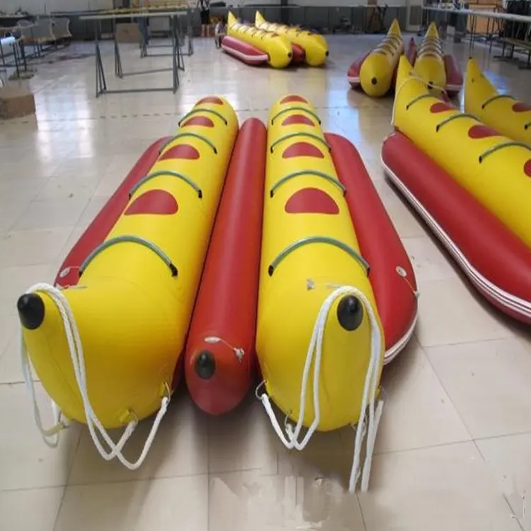 Kualitas tinggi Inflatable air Towable Banana Boat Sled fly fish Olahraga Air
