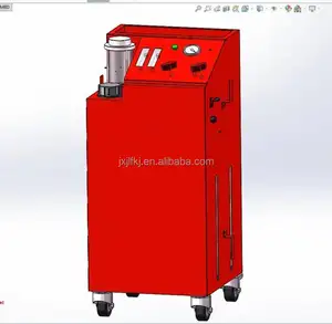 Jielifeng - Máquina de limpeza do sistema de refrigeração do radiador do motor de carro, máquina de limpeza para refrigerante de carro com um copo para filtrar