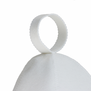 Un gorro de sauna de lana pura que conserva el vapor y deja que el vapor haga el resto. - Product Image 6